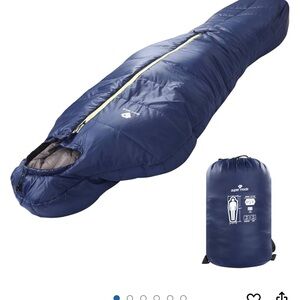 Blue Sleeping Bag with Carrying Case